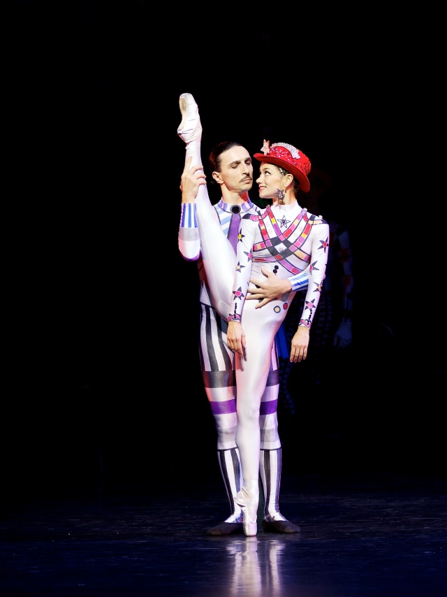 Erik Cavallari and Sophie Martin in Kenneth MacMillan’s Elite Syncopations, Photograph by Andy Ross